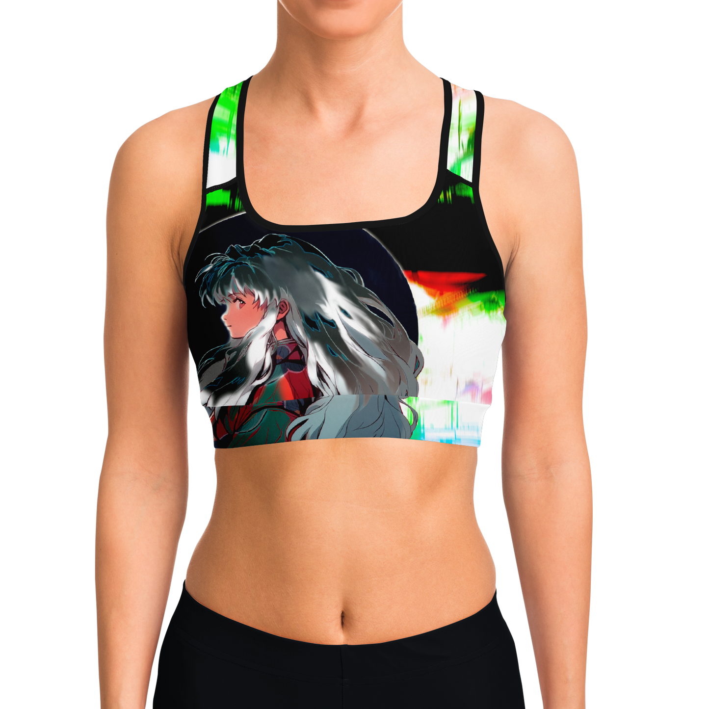 Sports Bra | Taiga-Zoku: Inuyasha & Kagome (Inuyasha)