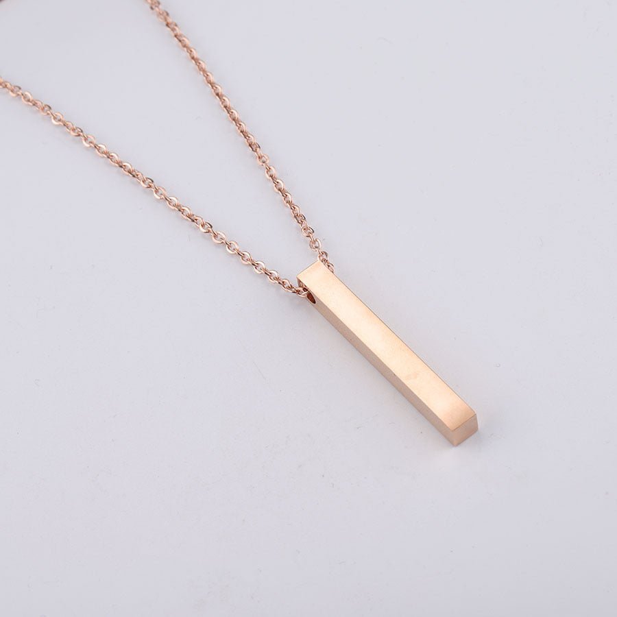 333D Bar Pendant - Who R We Collective - shop designer fashion and art