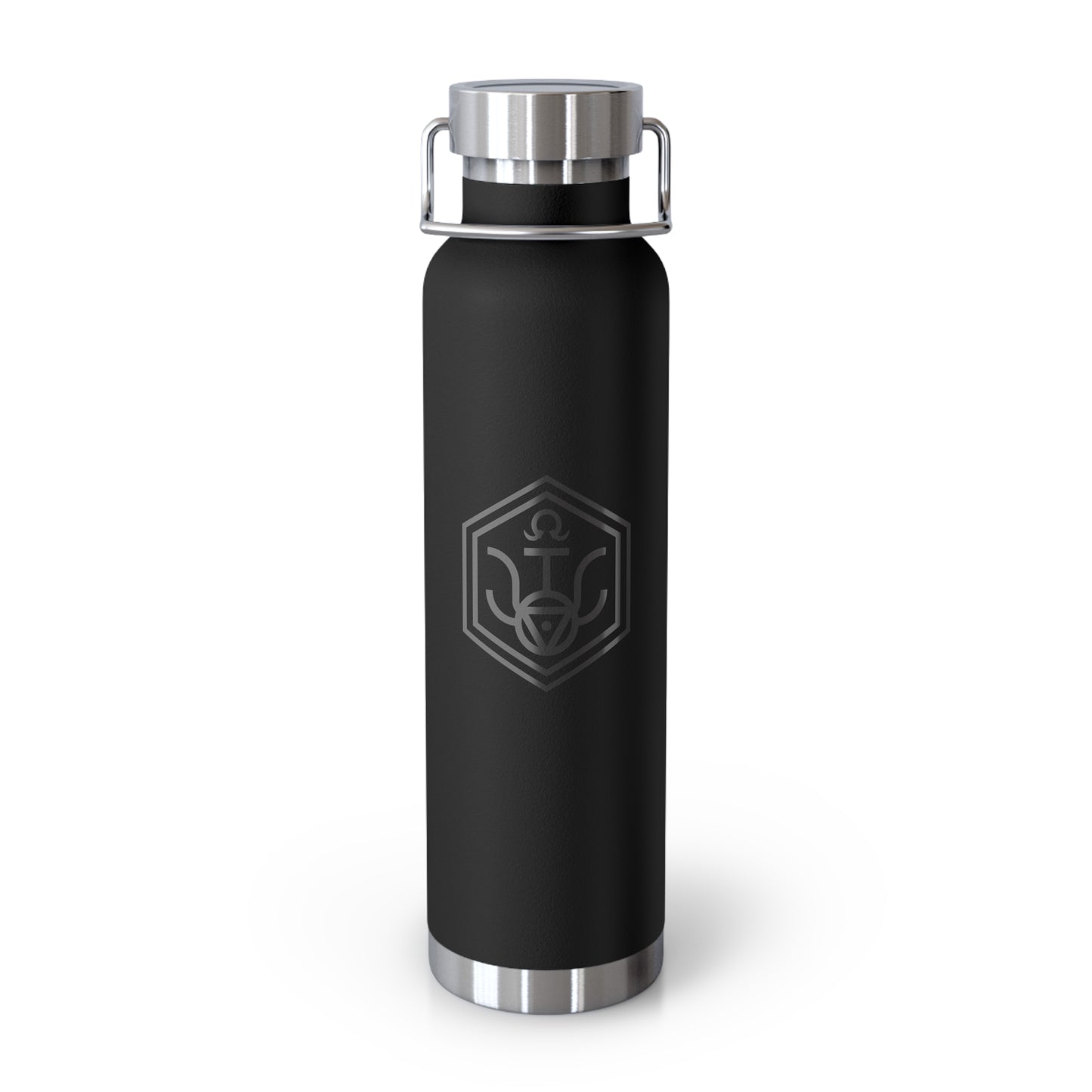 WRWC Signature Black ~ Double-Wall Vacuum Bottle