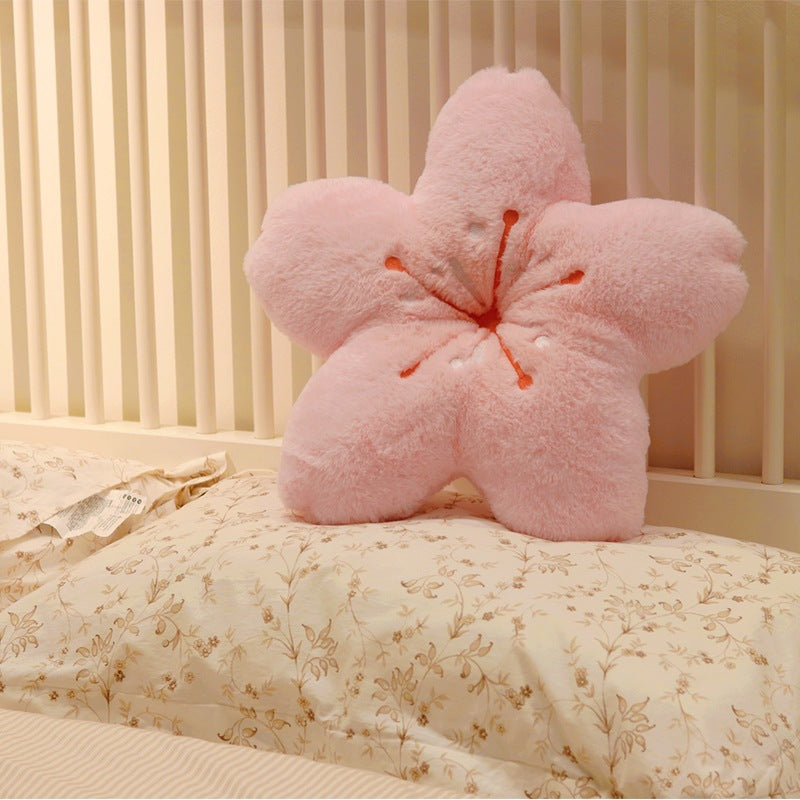 Tatami Living Room Cushion Flower Back Cushion