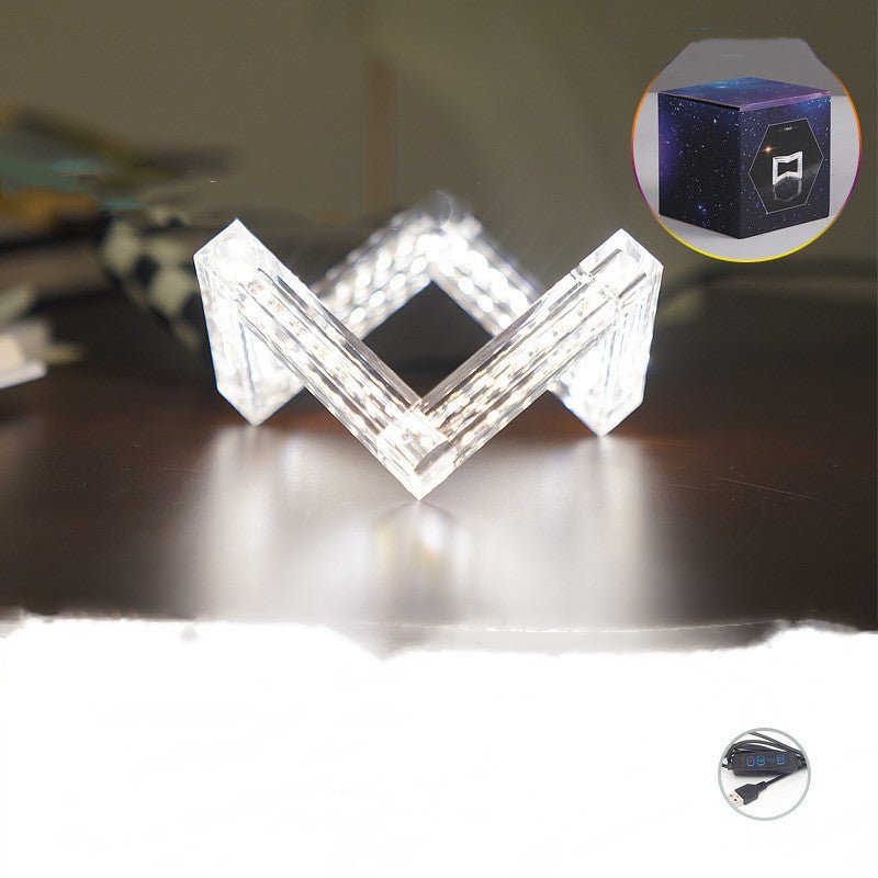 Acrylic Angular Bluetooth Lamp - Who R We Collective - shop designer fashion and art