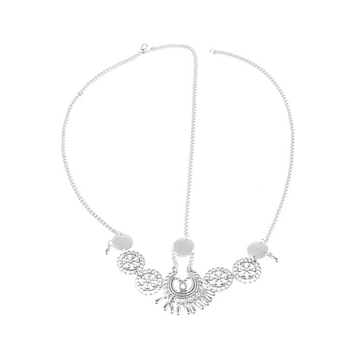 Ancient Silver Temple Chain - Who R We Collective - shop designer fashion and art