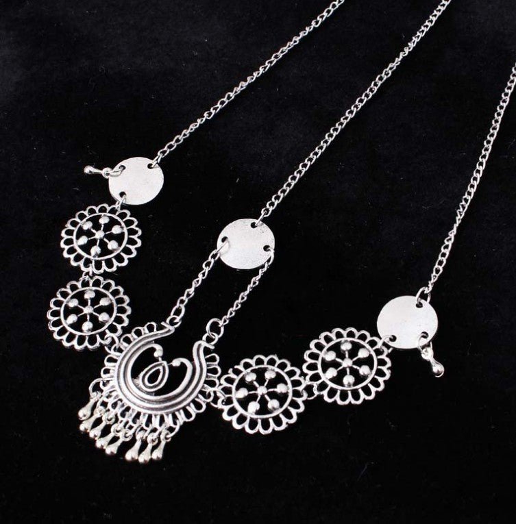 Ancient Silver Temple Chain - Who R We Collective - shop designer fashion and art