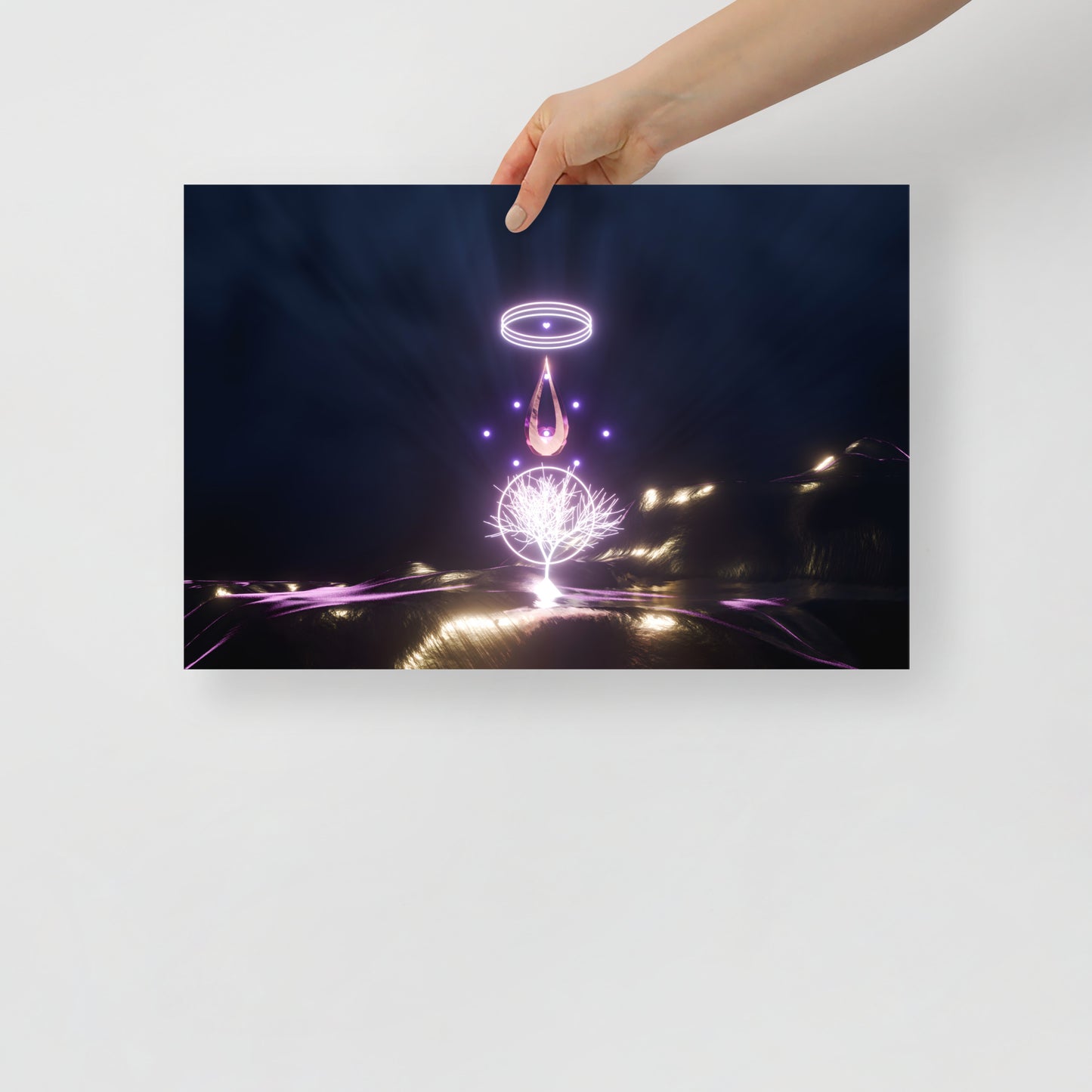 februaria 5 🤍 luxe poster print