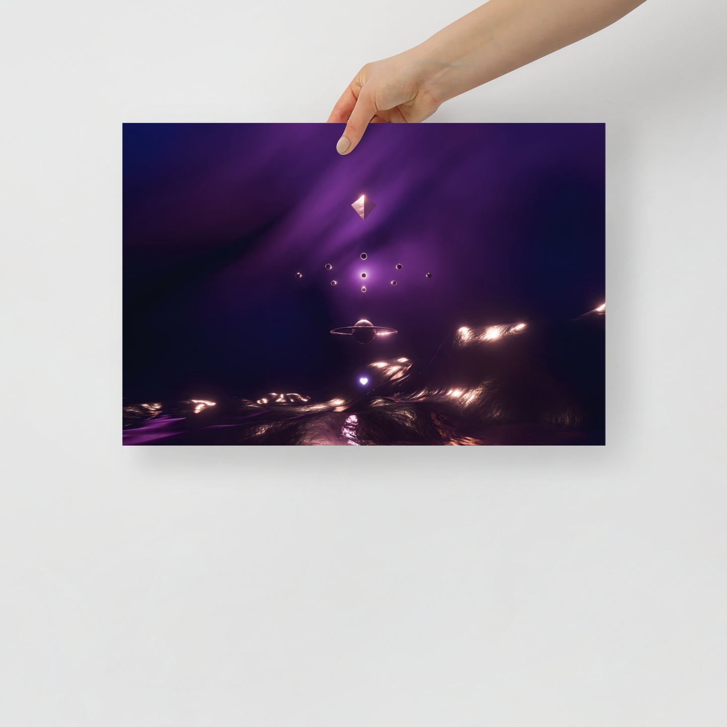 februaria 8 🤍 luxe poster print
