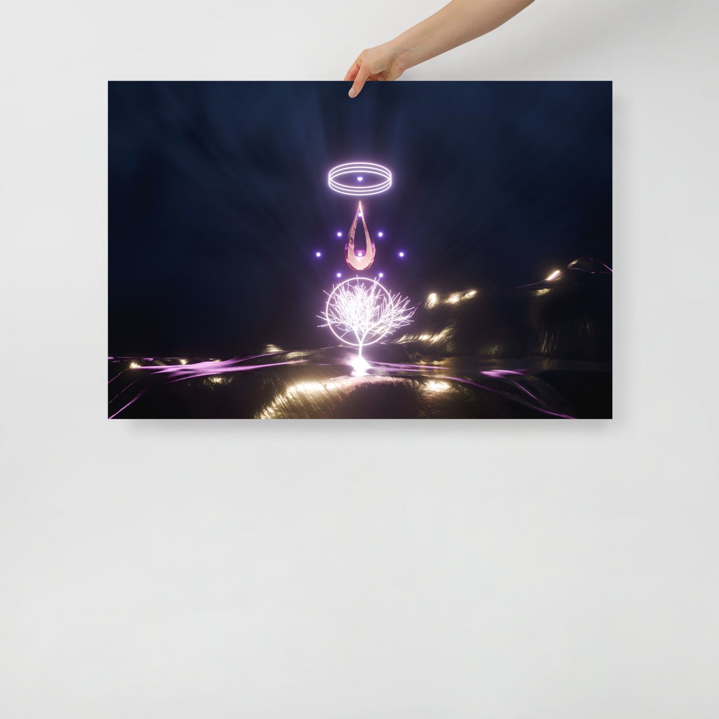 februaria 5 🤍 luxe poster print