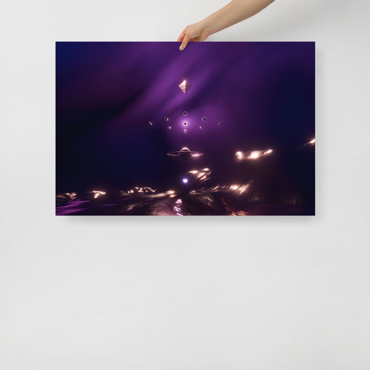 februaria 8 🤍 luxe poster print