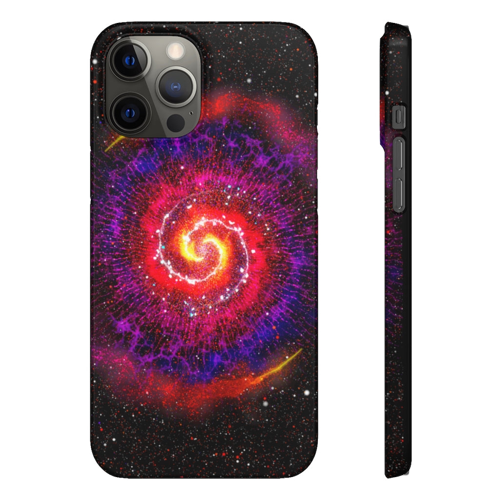 Inferno Vortex Slim Phone Case - Who R We Collective