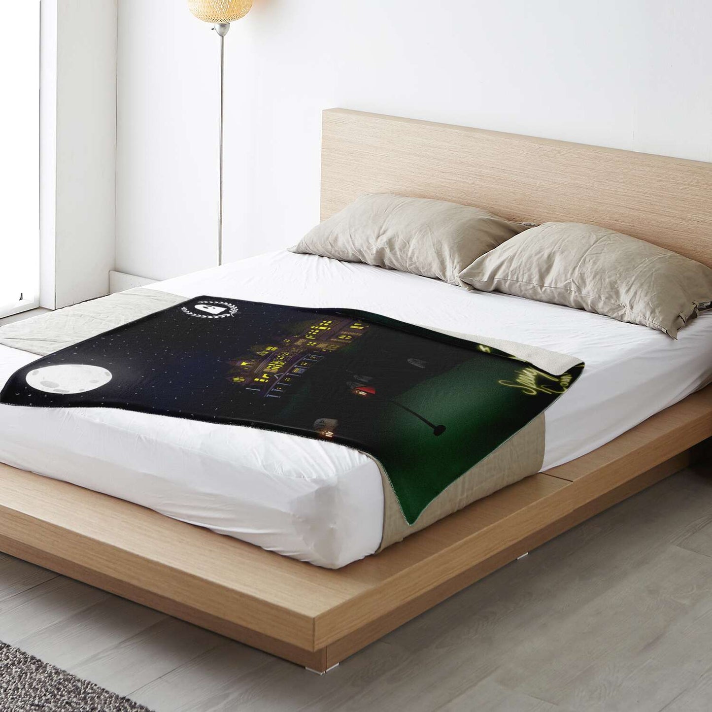 Spooky Premium ~ Country Club Mansion Party Blanket - Who R We Collective