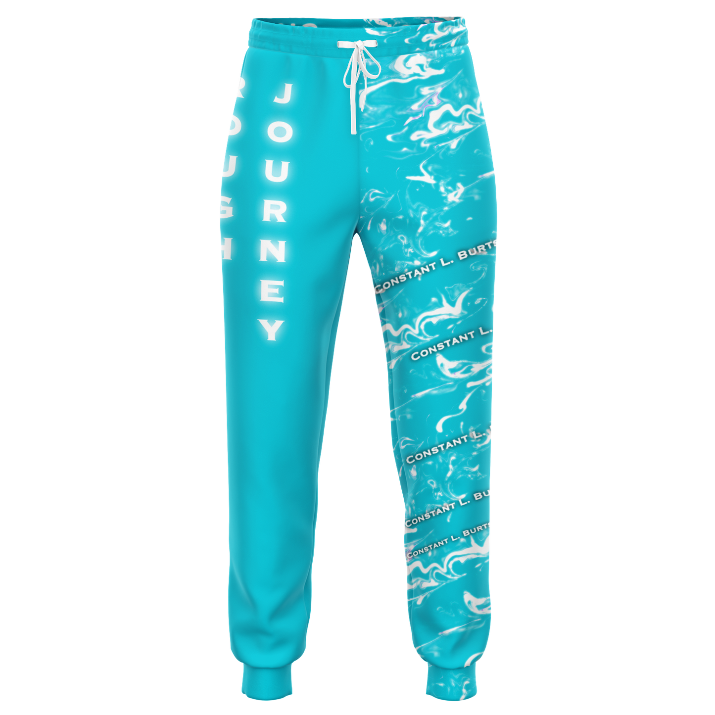 Constant L. Burts - Ash Joggers (Sky Blue)