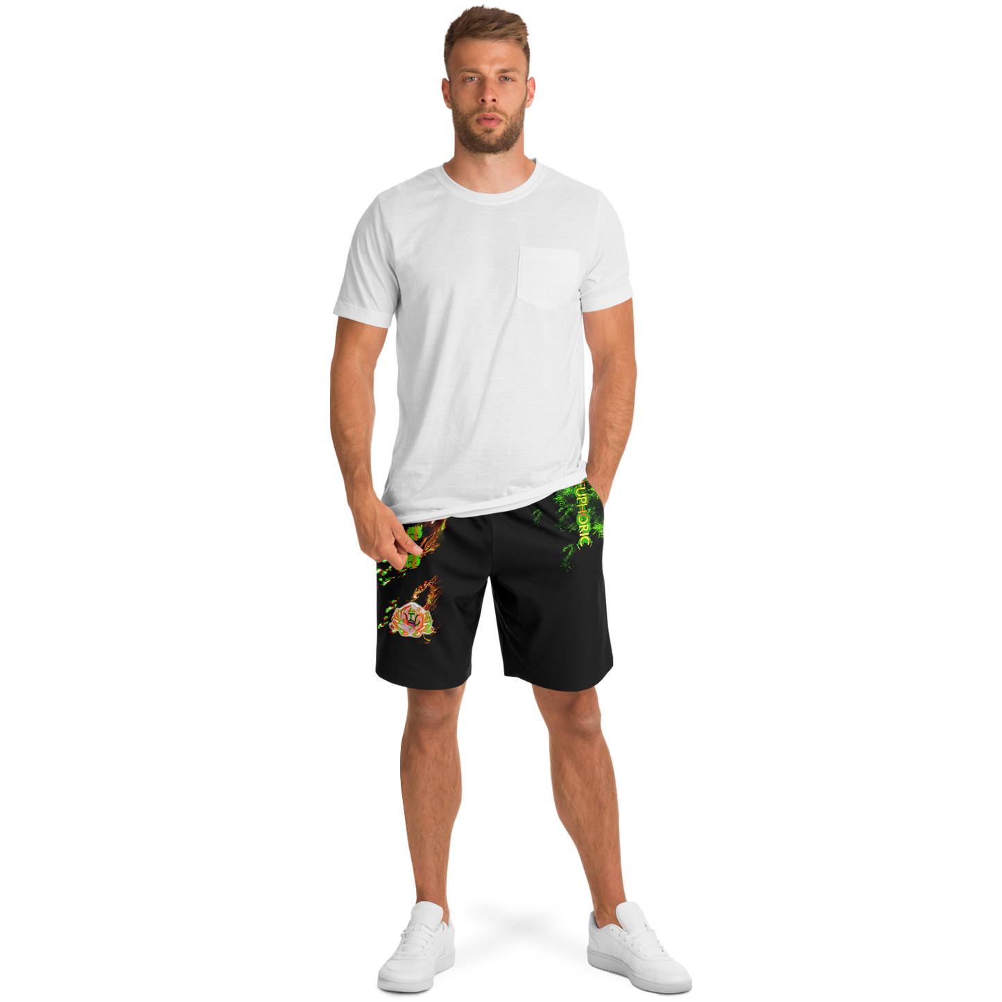 Euphoric ~ Platinum Pineapple Lifestyle Shorts - Who R We Collective