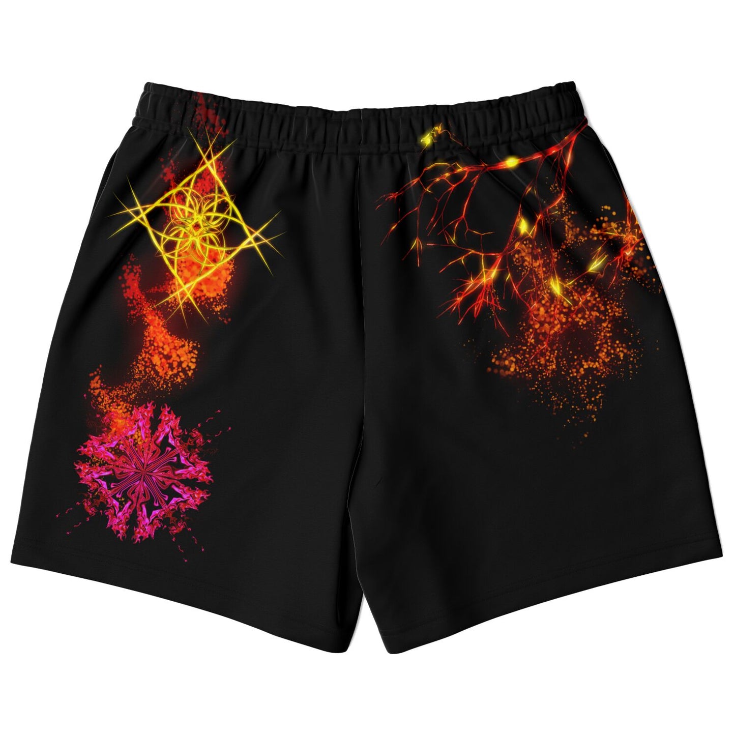 Taiga-Zoku (Prototype Line) "Amber Phoenix Sunrise" Shorts - Who R We Collective