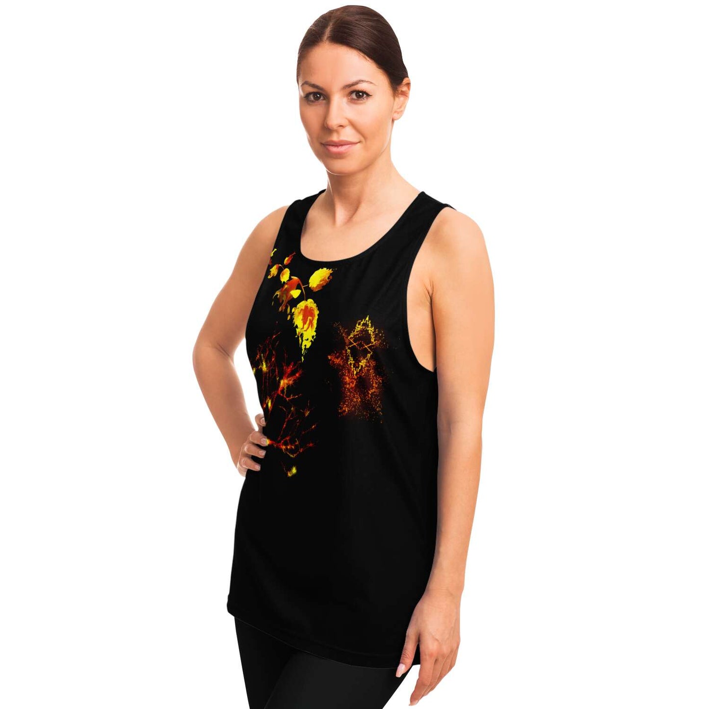 Taiga-Zoku (Prototype Line) "Amber Forest Echoes" Tanktop - Who R We Collective