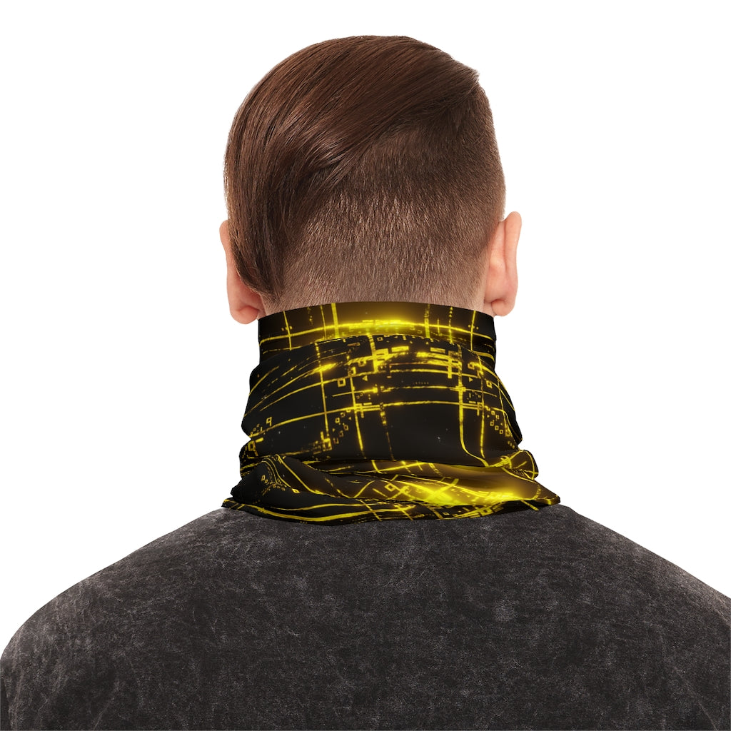 timenotspace Golden Oculus Facemask - Who R We Collective