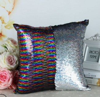 Funda de almohada con funda de refuerzo cifrada de doble color y doble color