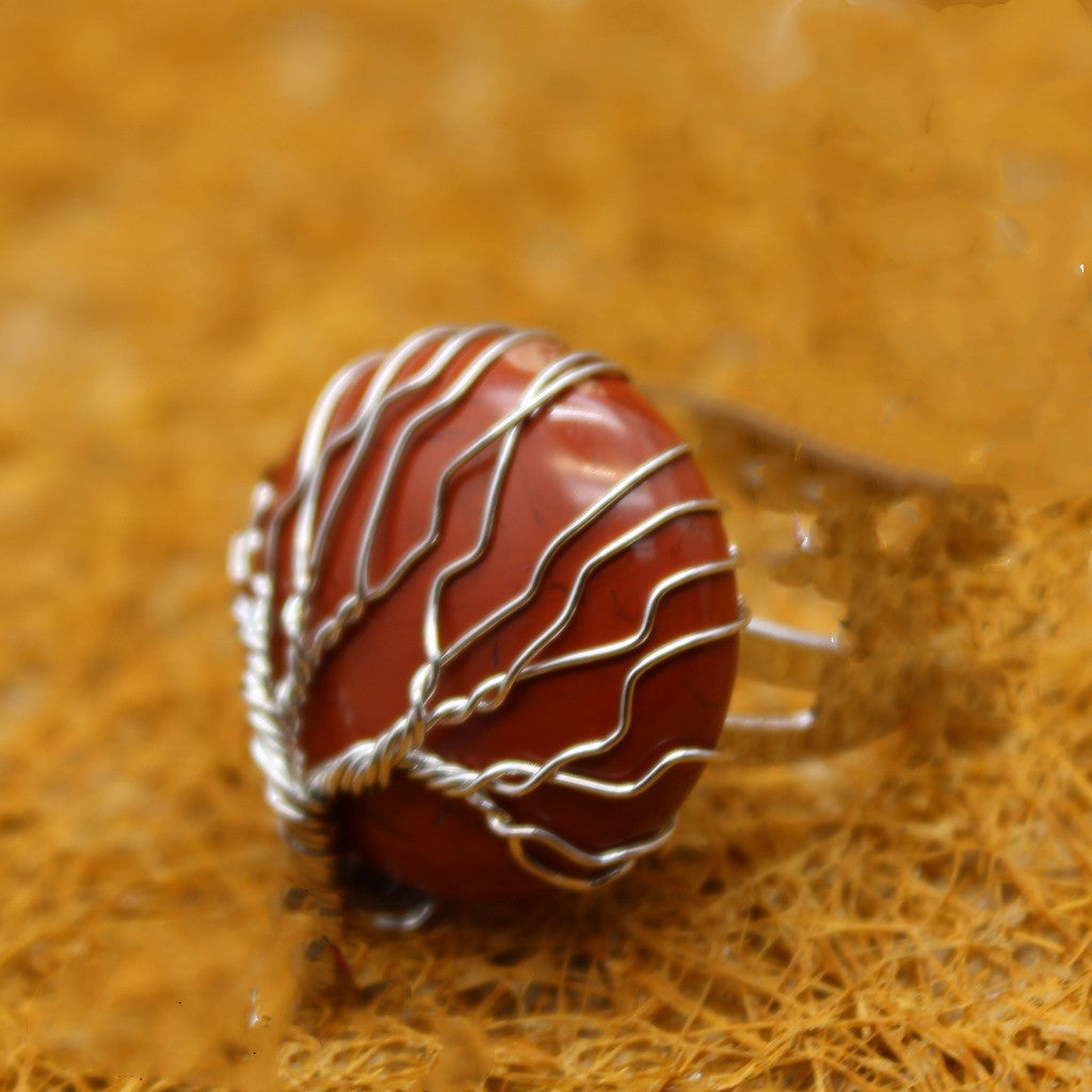 Tree of Life Adjustable Ring