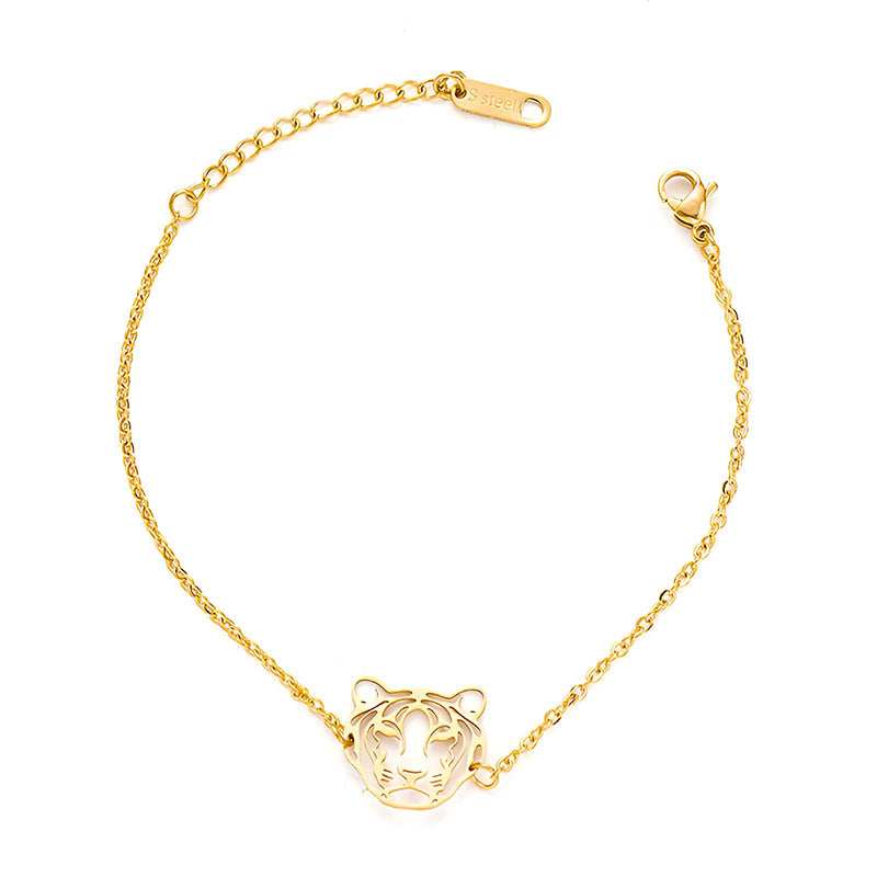 Stainless Tiger Pendant ~ Bracelet / Necklace