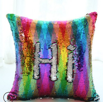 Funda de almohada con funda de refuerzo cifrada de doble color y doble color