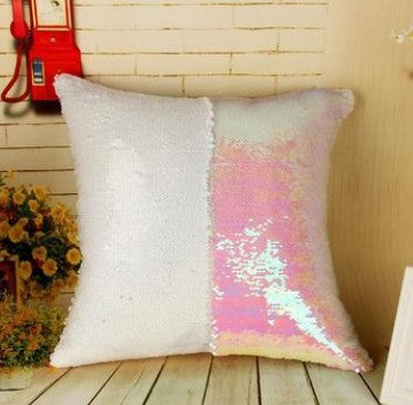 Funda de almohada con funda de refuerzo cifrada de doble color y doble color