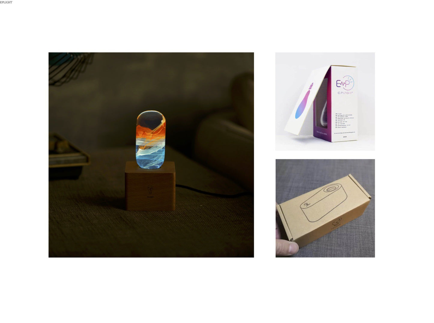 Resin Aesthetic Lamp