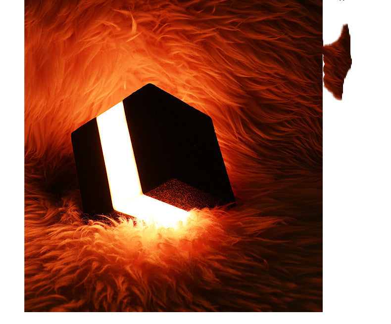 Monolith Cube Touch Lamp