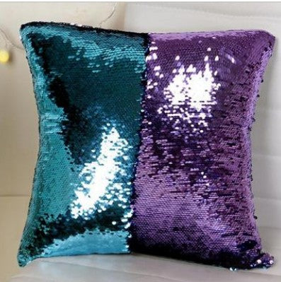 Funda de almohada con funda de refuerzo cifrada de doble color y doble color
