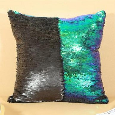 Funda de almohada con funda de refuerzo cifrada de doble color y doble color