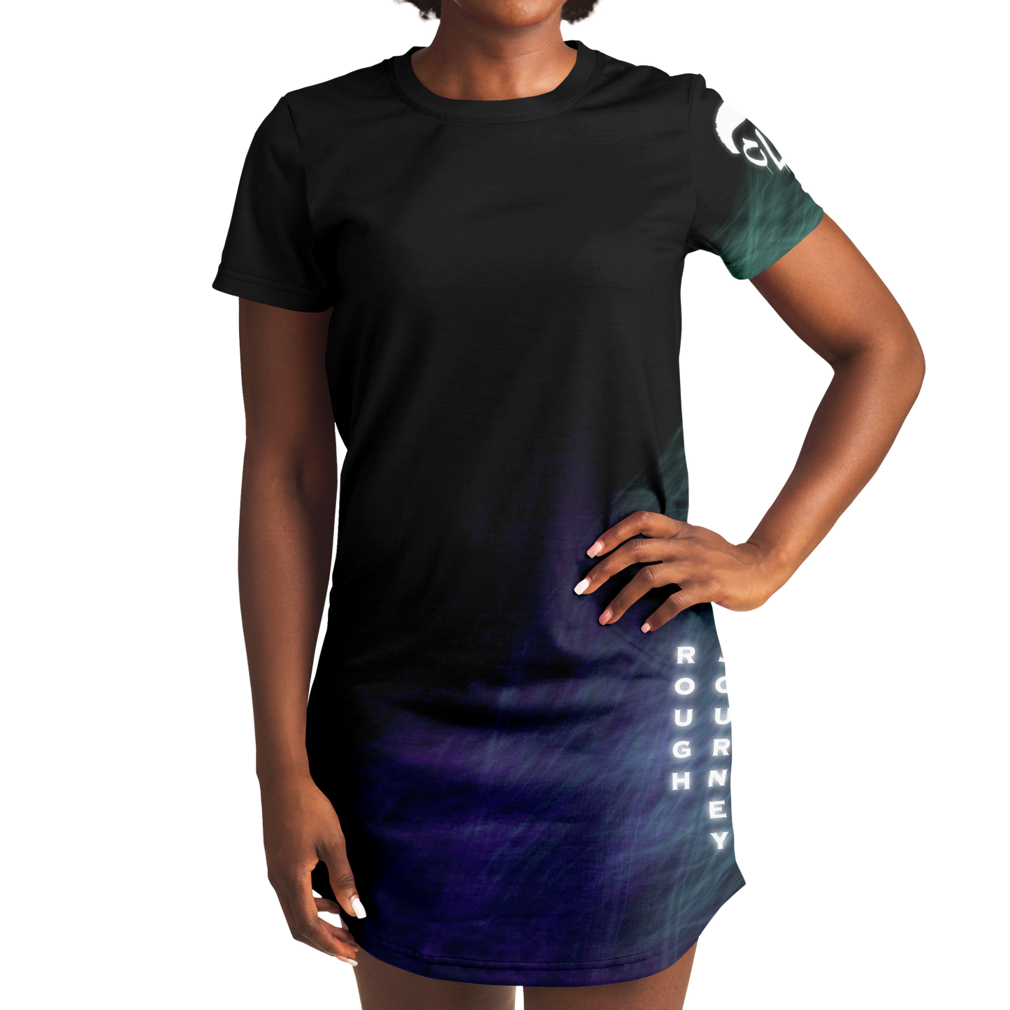 Constant L. Burts - T-Shirt-Dress - Who R We Collective