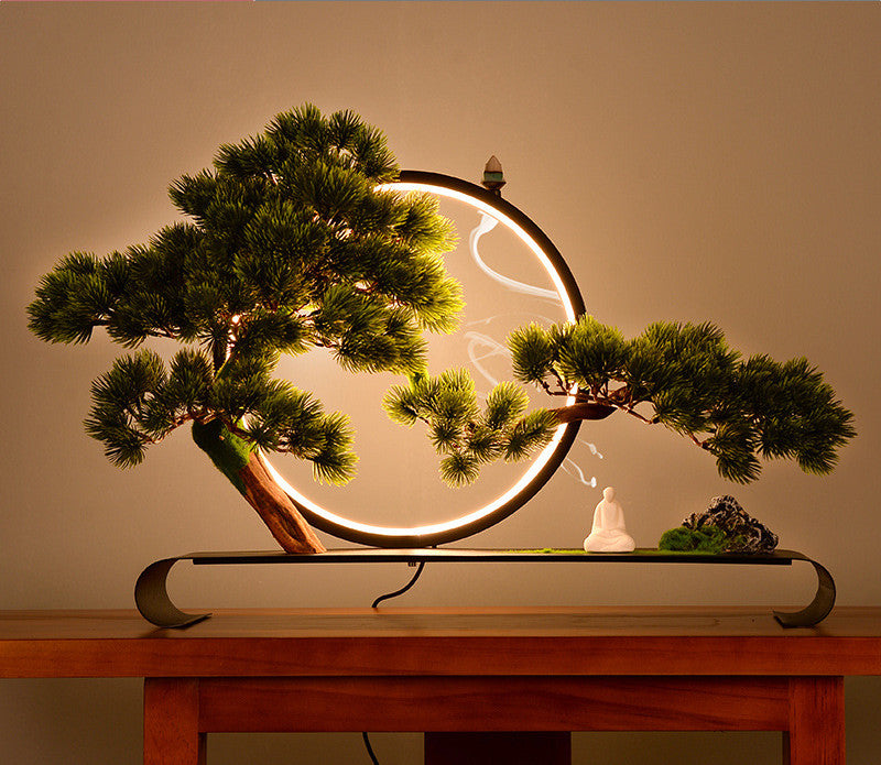 Bonsai Microscape Lamp