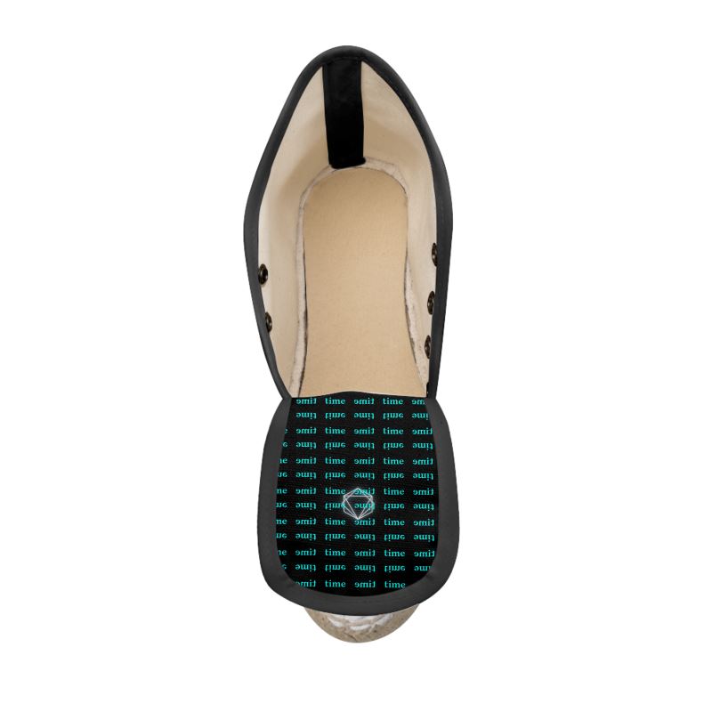 ムーン ドロップ ウェッジ エスパドリーユ