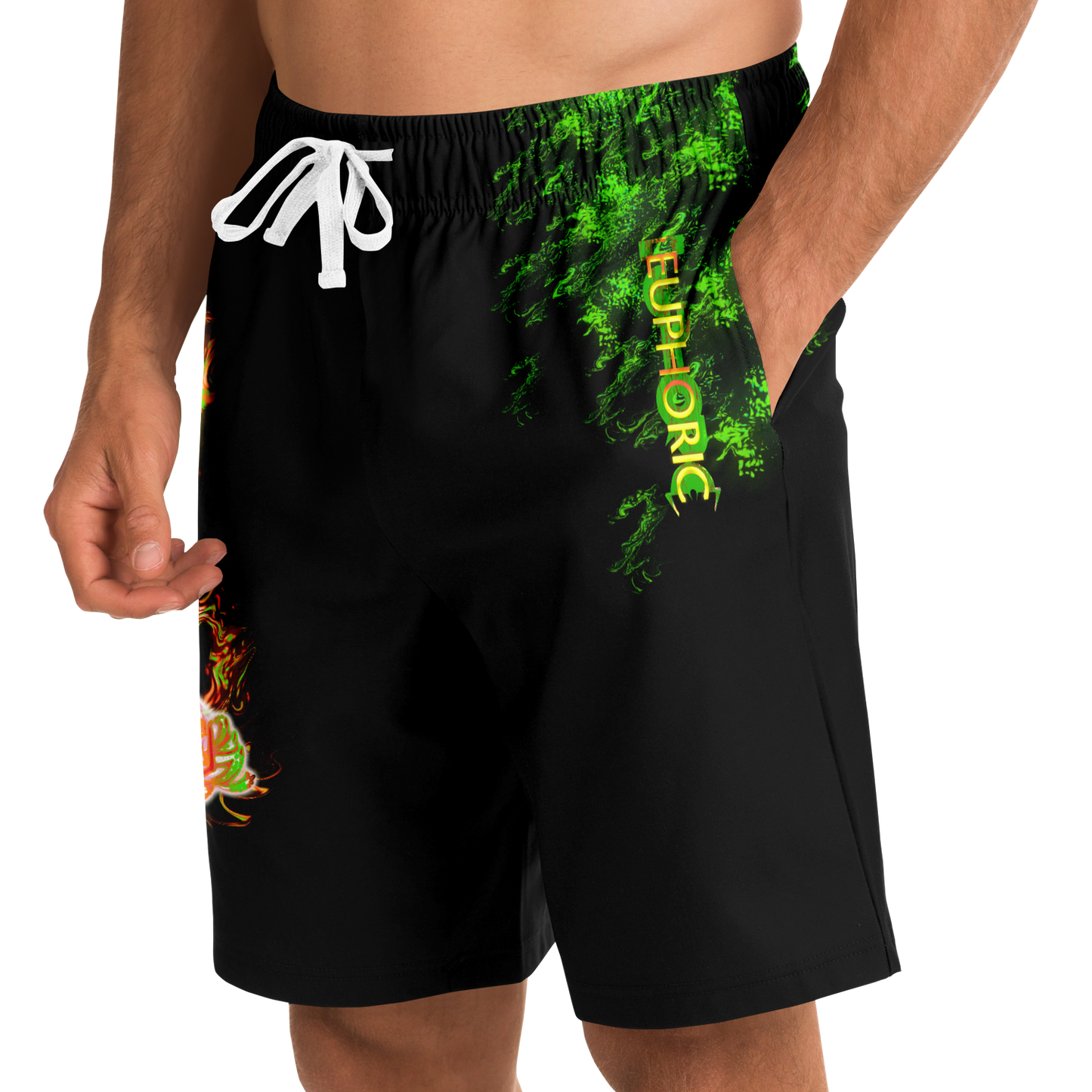 Euphoric ~ Platinum Pineapple Lifestyle Shorts - Who R We Collective