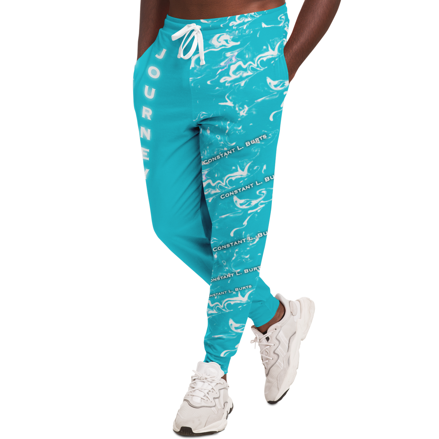 Constant L. Burts - Ash Joggers (Sky Blue)