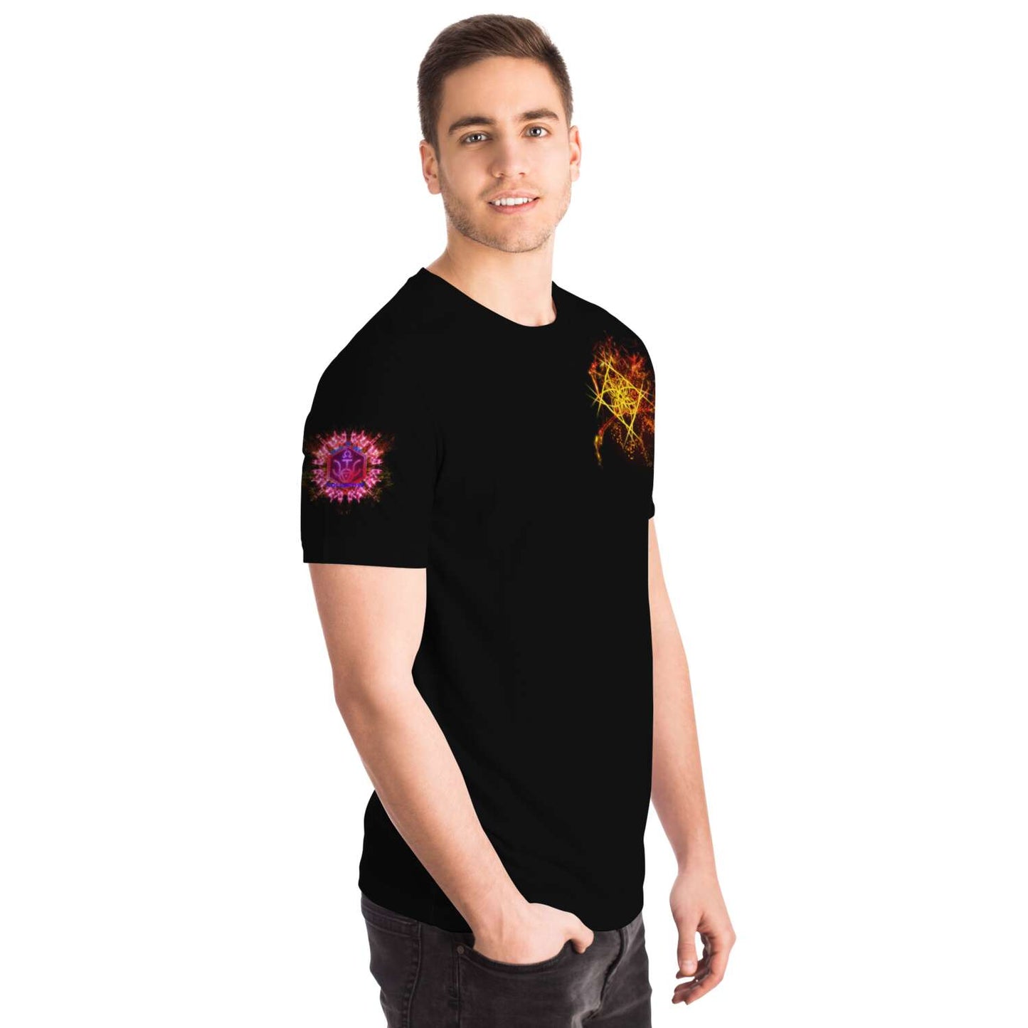 Taiga-Zoku (Prototype Line) "Amber Icon Rising" Shirt - Who R We Collective