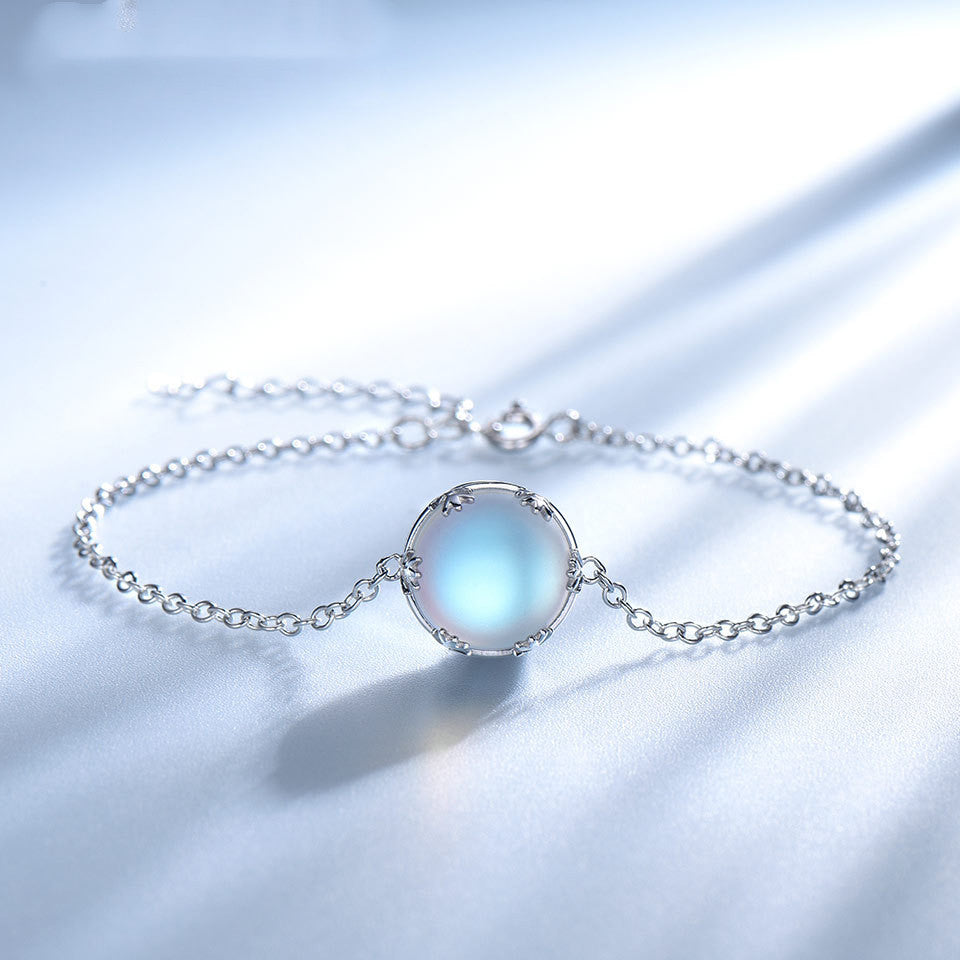Juego de tres piedras preciosas de aura lunar