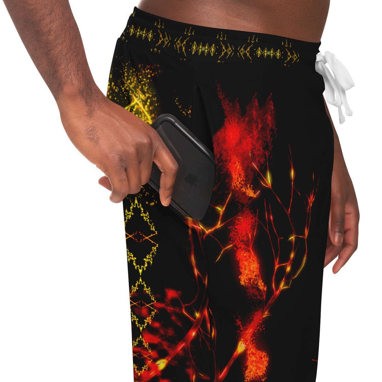 Taiga-Zoku (Prototype Line) "Amber Forest Embers" Joggers - Who R We Collective