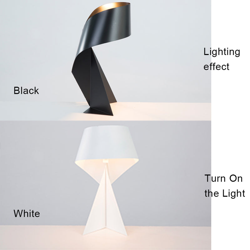 Monochrome Origami Lamp