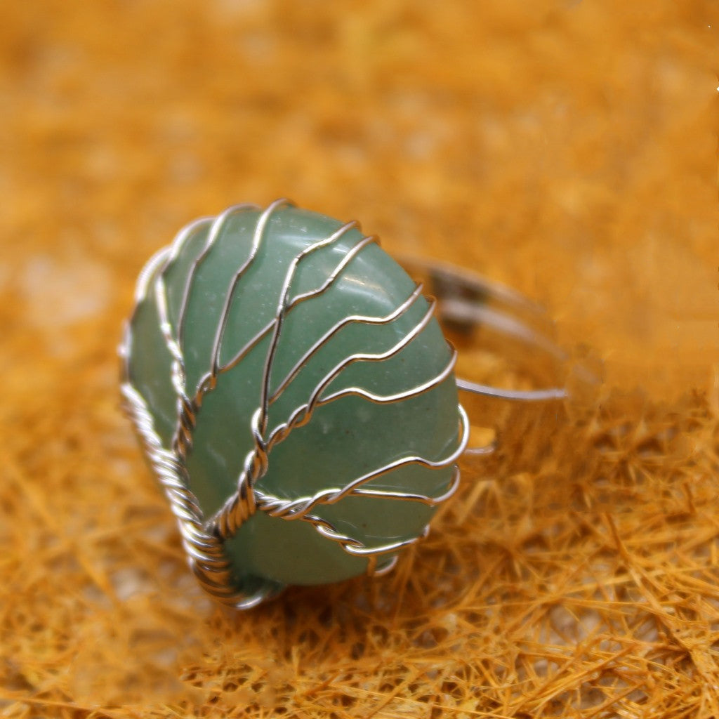 Tree of Life Adjustable Ring
