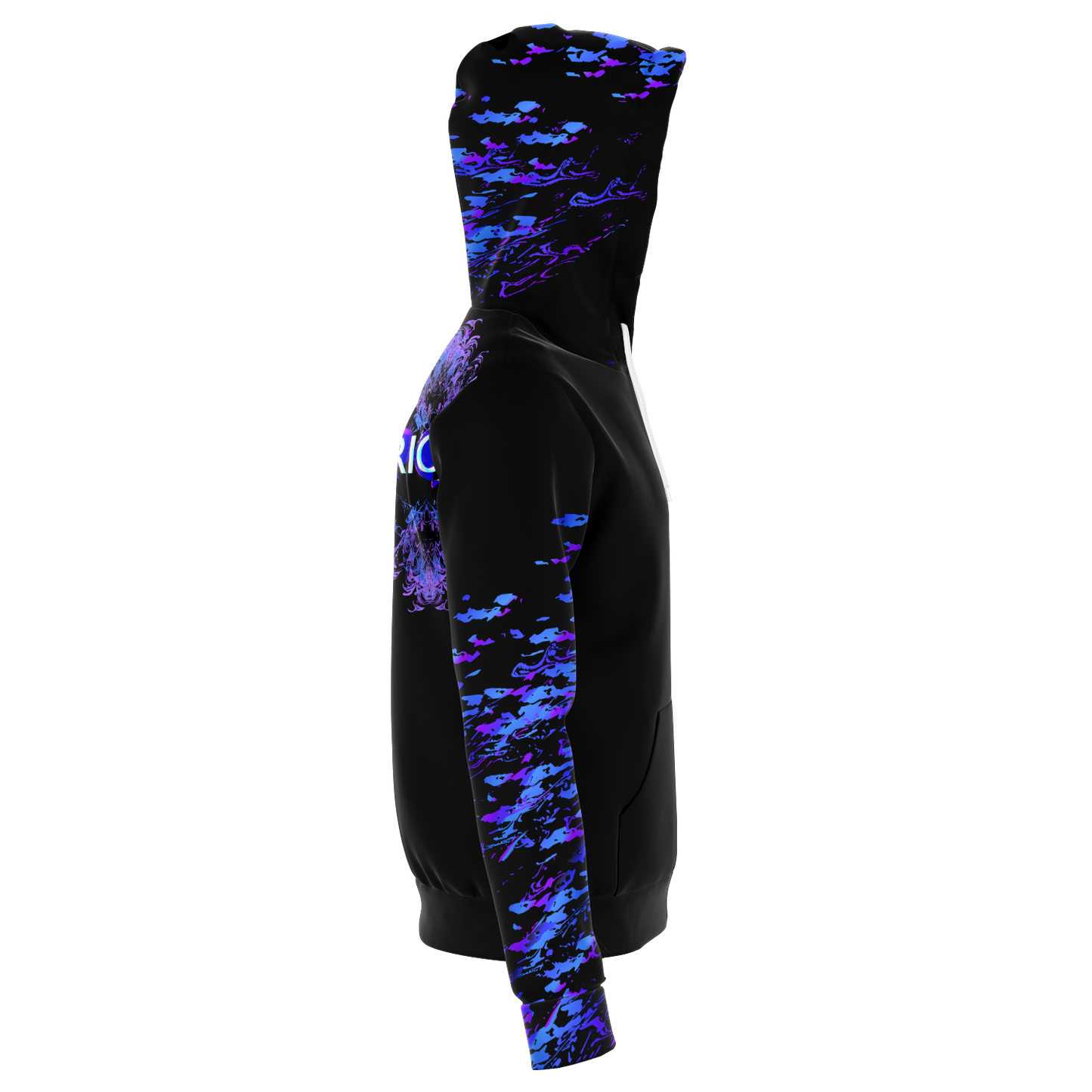 Euphoric ~ Blueberry Zip-Up Hoodie (Prototype) - Who R We Collective