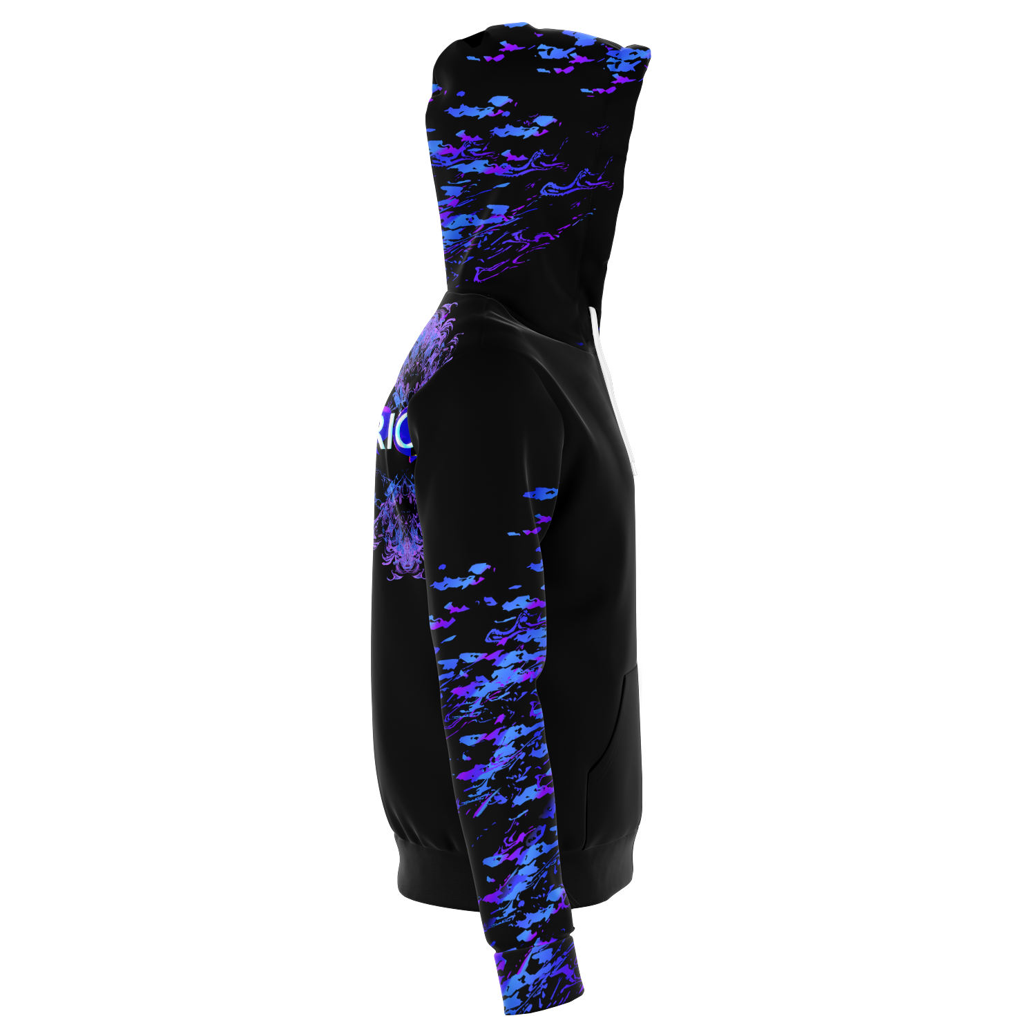 Euphoric ~ Blueberry Zip-Up Hoodie (Prototype) - Who R We Collective