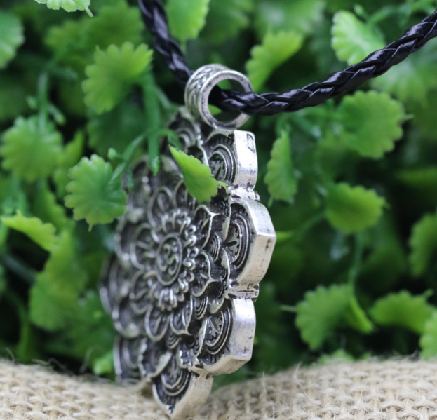 チベット マンダラ ペンダント ネックレス