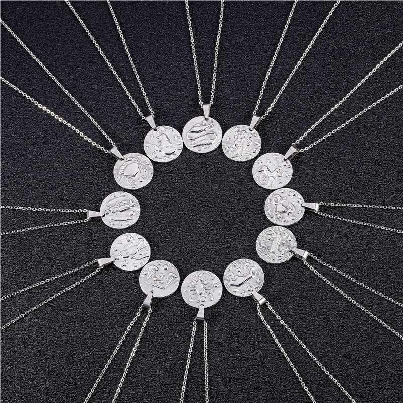 ビスポーク ゾディアック コイン ネックレス
