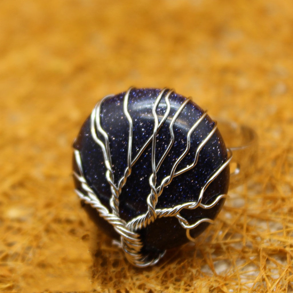 Tree of Life Adjustable Ring