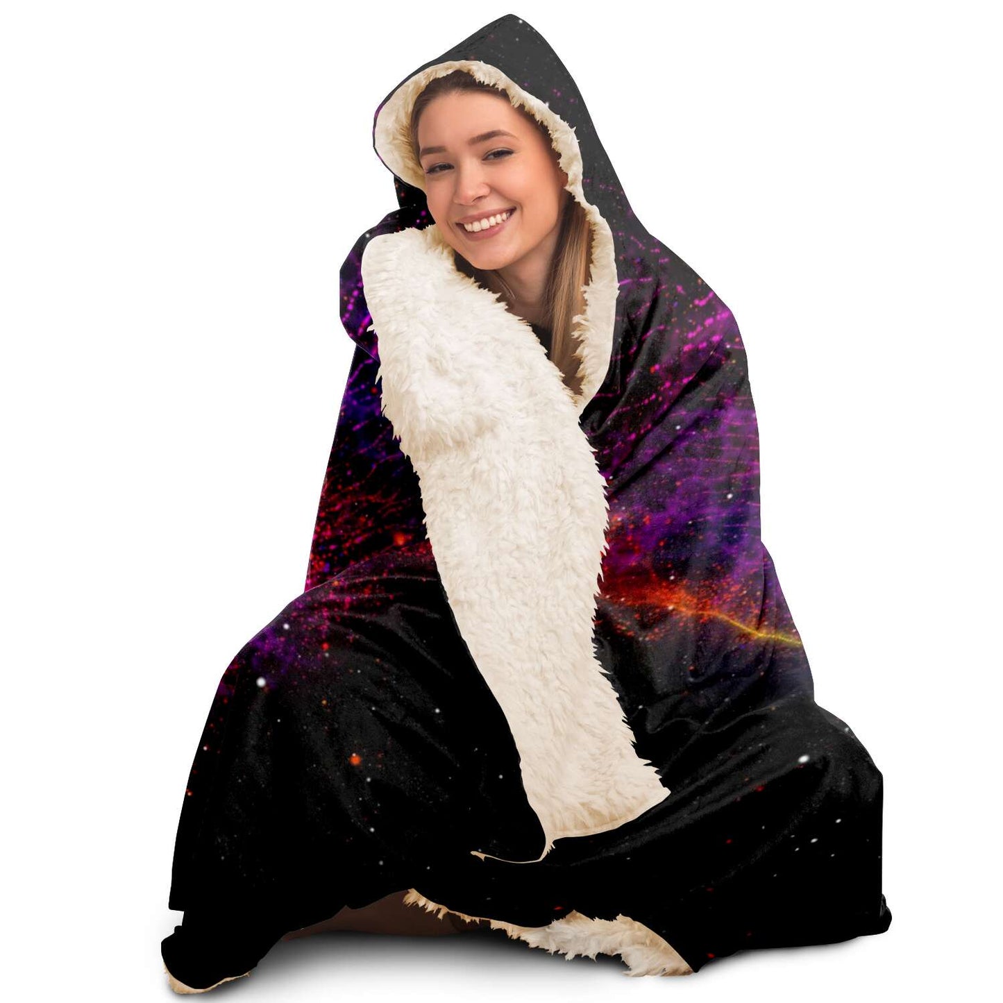 Inferno Vortex Hooded Blanket - Who R We Collective