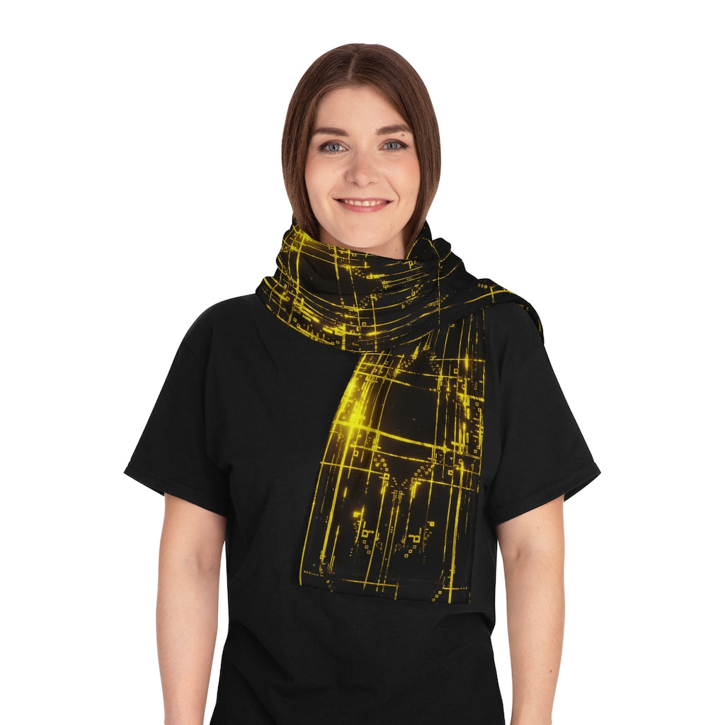 timenotspace Golden Oculus Neckscarf - Who R We Collective