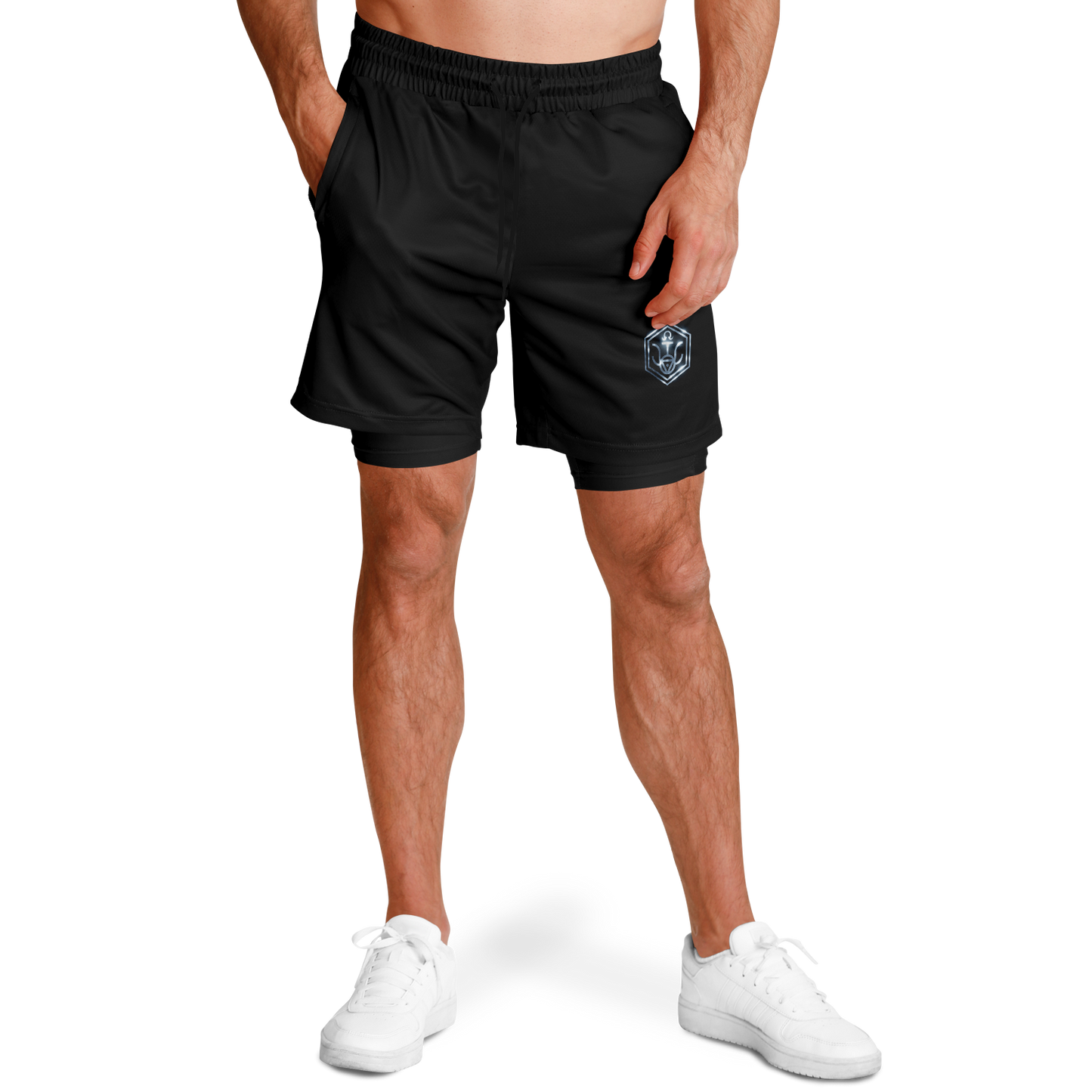 WRWC Signature Black ~ 2022 Dual-Layer Shorts - Who R We Collective