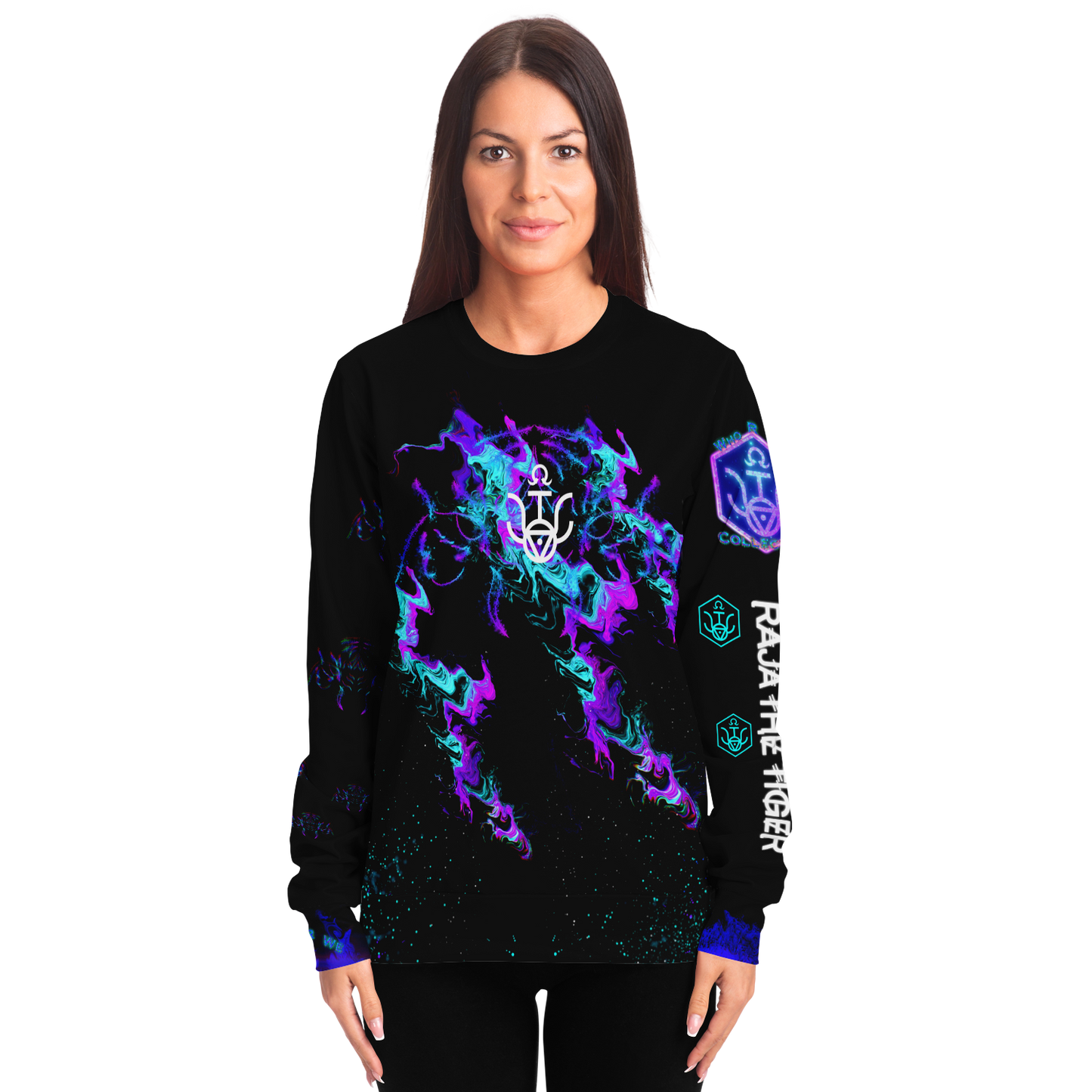 Raja The Tiger: Taiga-zoku Sweatshirt (Alpha) - Who R We Collective