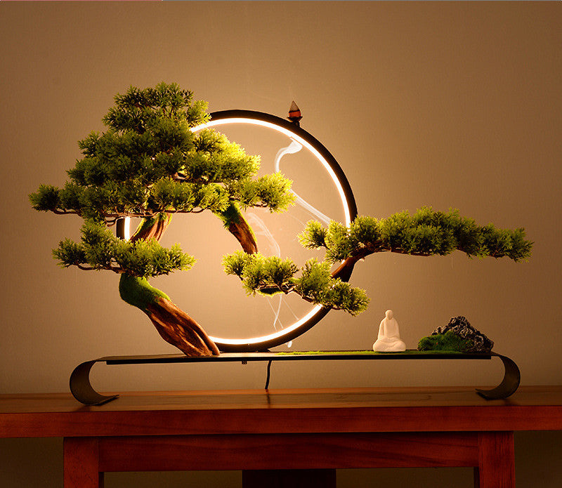 Bonsai Microscape Lamp