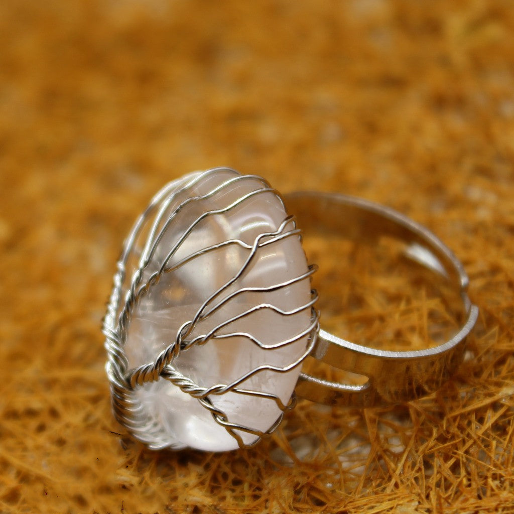 Tree of Life Adjustable Ring
