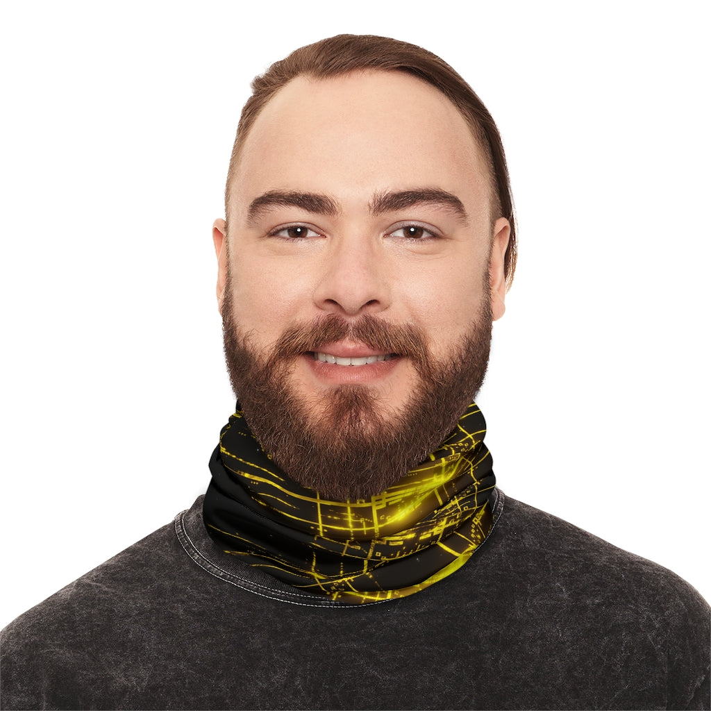 timenotspace Golden Oculus Facemask - Who R We Collective