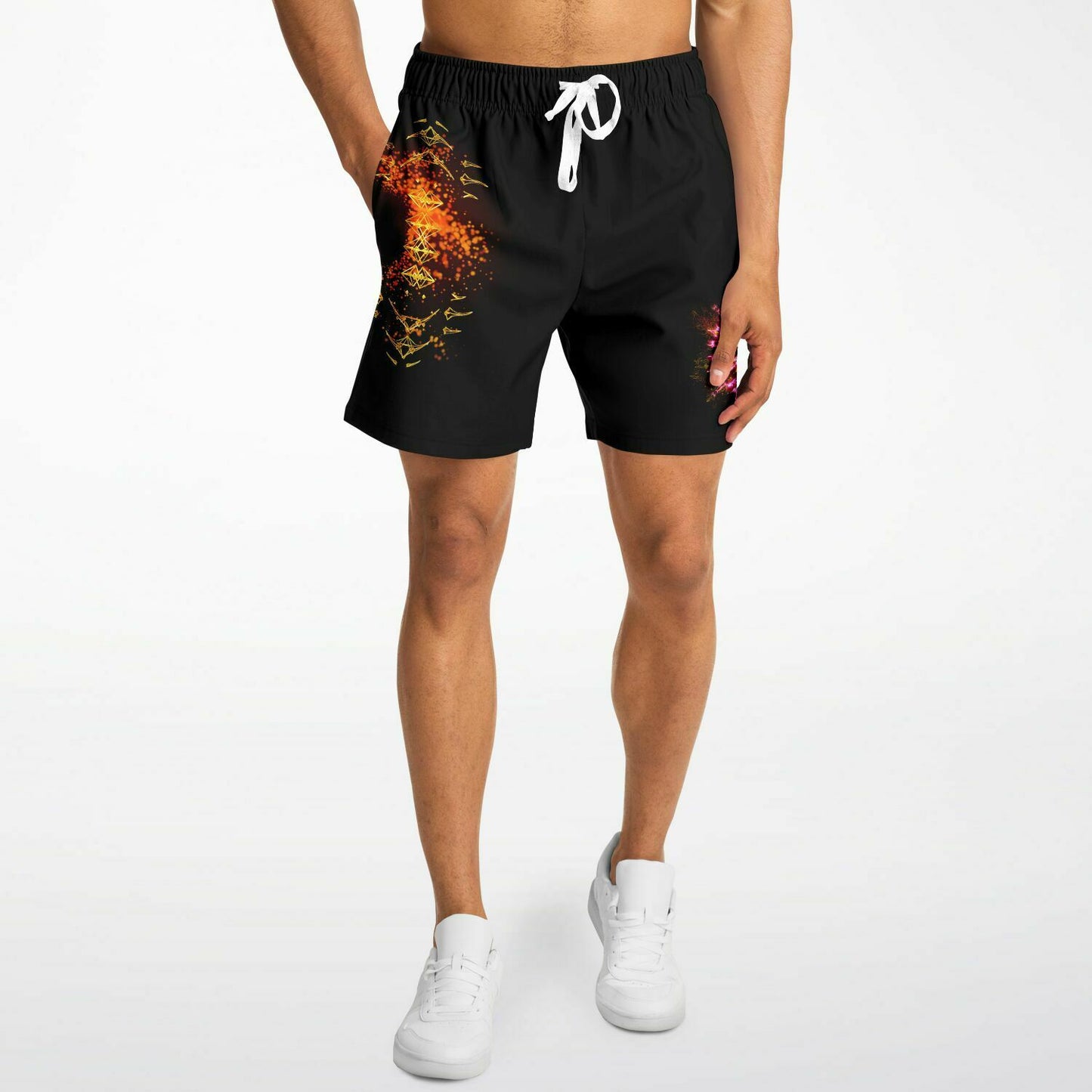 Taiga-Zoku (Prototype Line) "Amber Phoenix Sunrise" Shorts - Who R We Collective